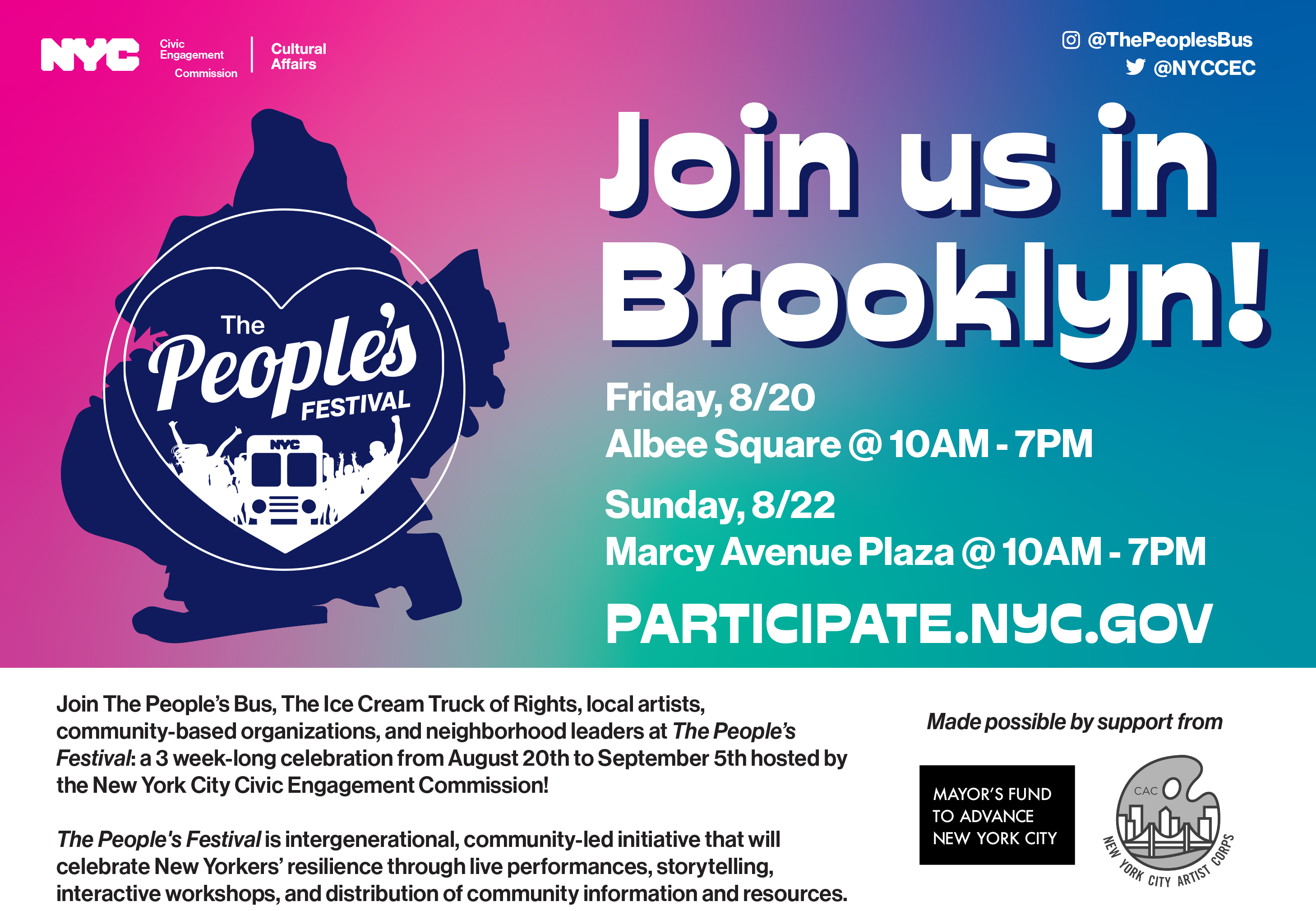 People's Festival - Brooklyn